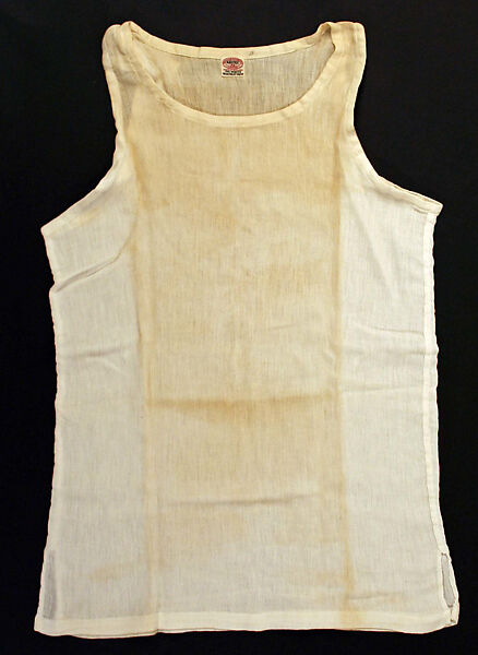 Undershirt, cotton, British 