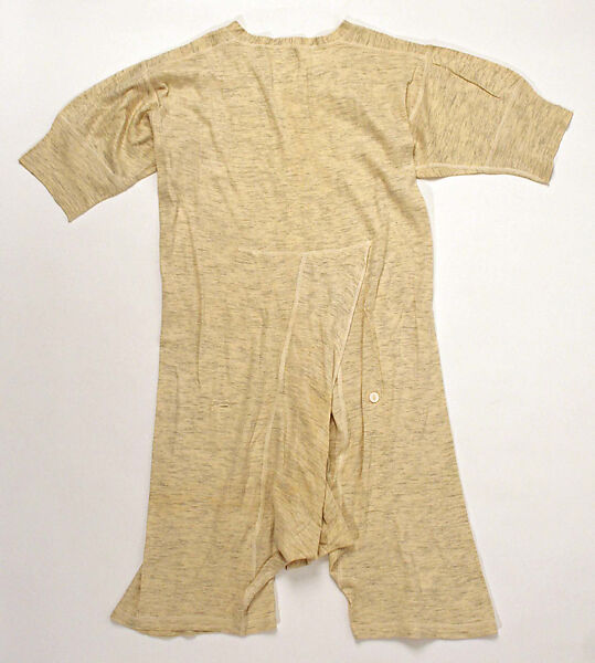 Union suit, R. H. Macy &amp; Co. (American), cotton, American