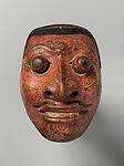 Demonic mask for Balinese dance-drama performance (topeng)
