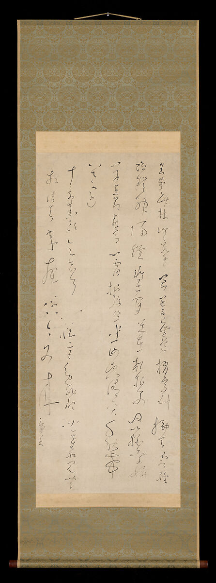 Two Poems, Ryōkan Taigu (Japanese, 1758–1831), Hanging scroll; ink on paper, Japan