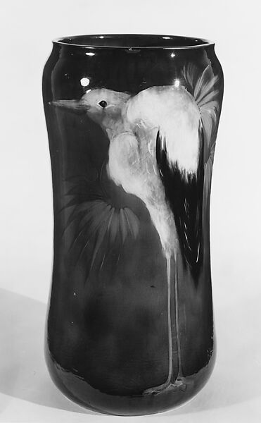 Umbrella Stand, Albert Haubrich (1875–1931), Earthenware, American