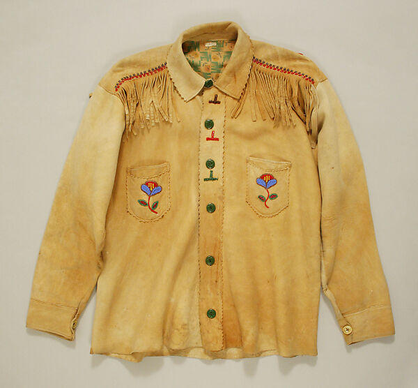 Jacket, deer skin, American 
