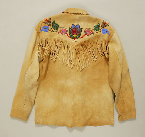 Jacket, deer skin, American