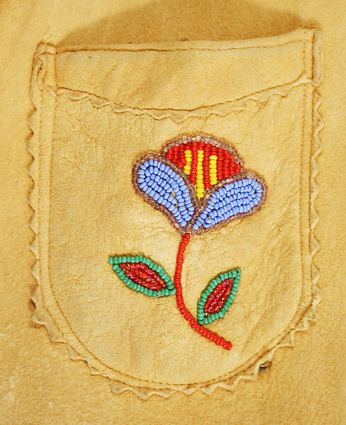 Jacket, deer skin, American