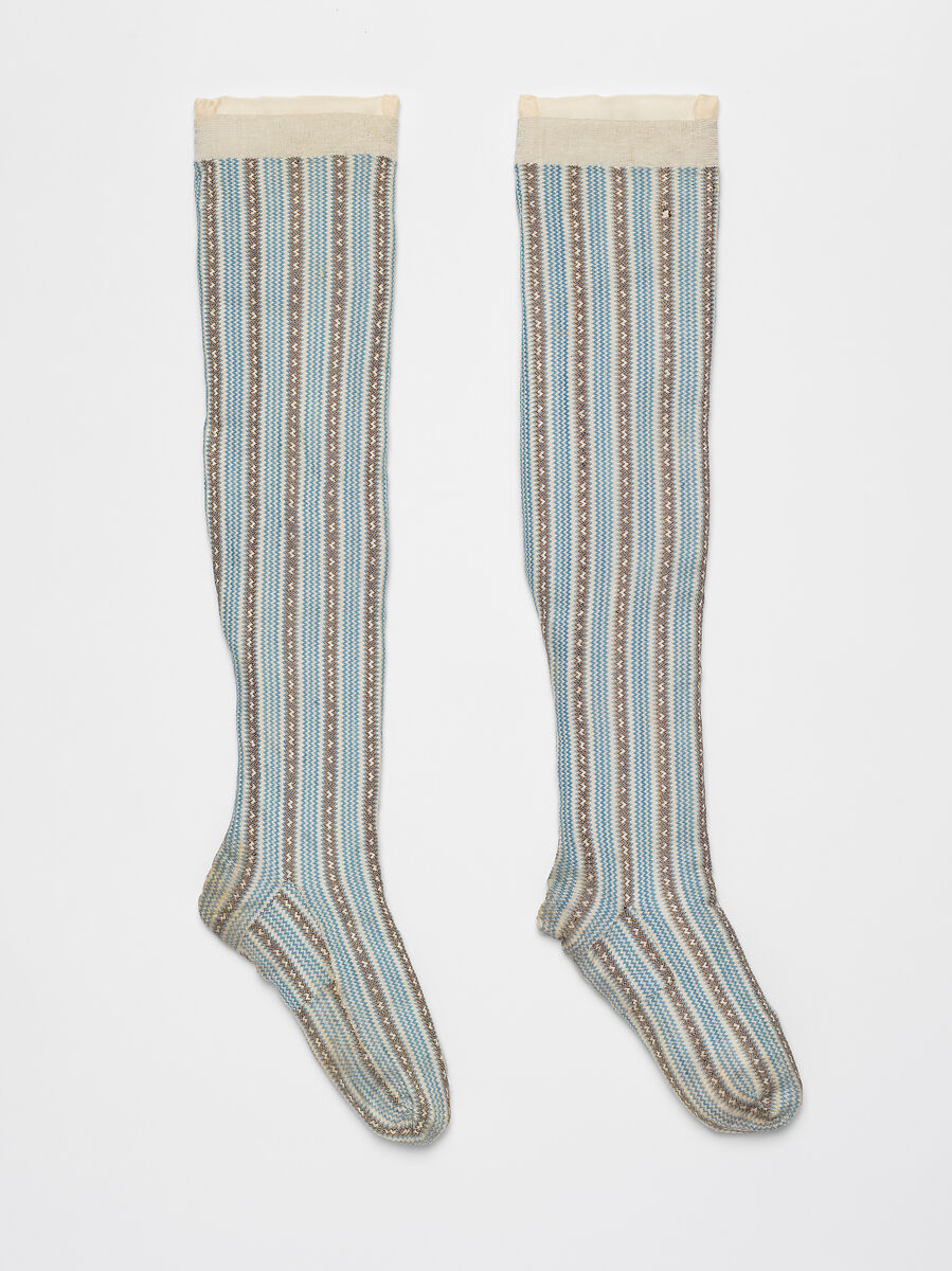 Stockings, silk, French 