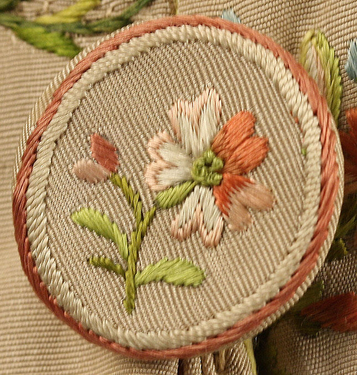 Suit, silk, cotton, British