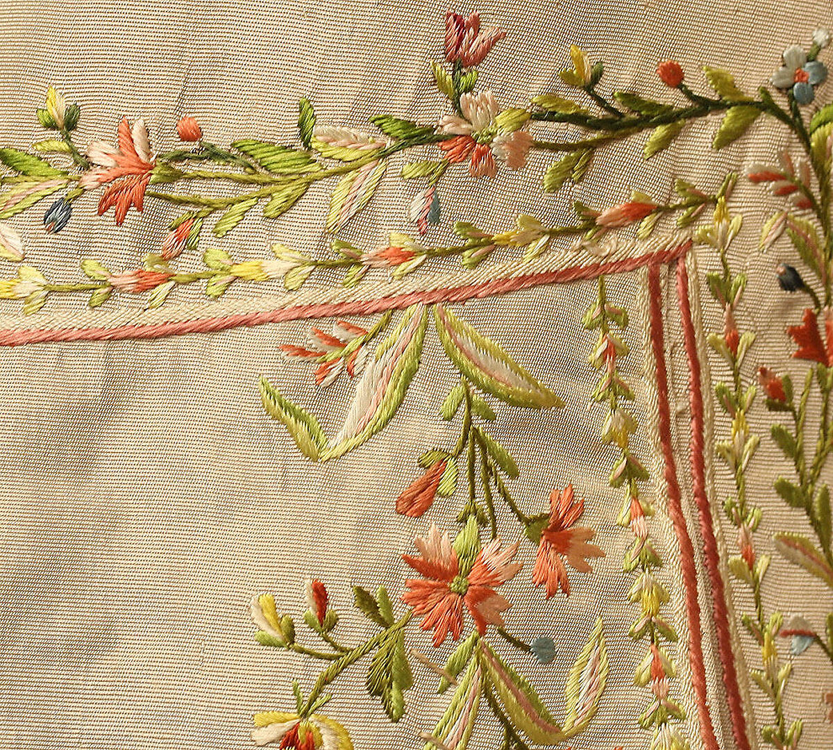 Suit, silk, cotton, British