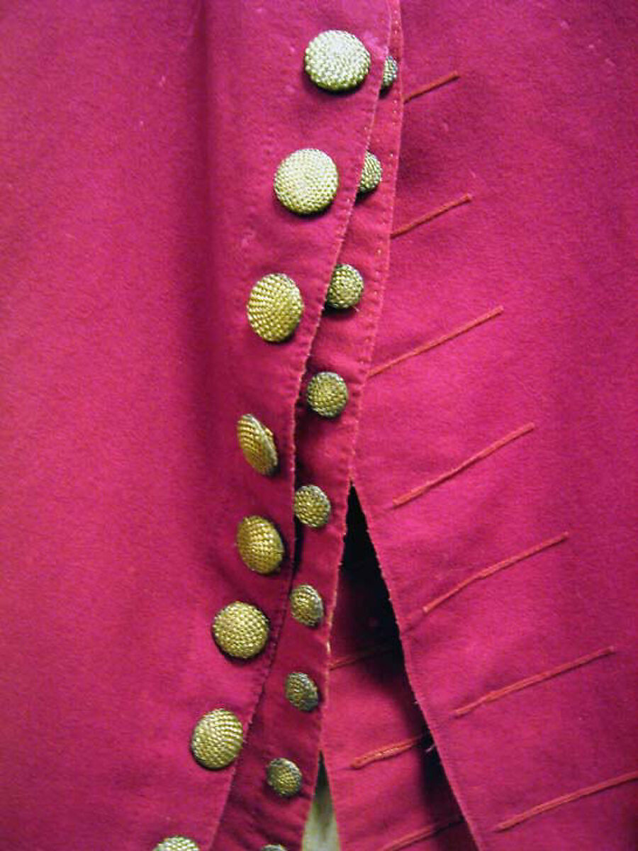 Suit, wool, silk, gold, British
