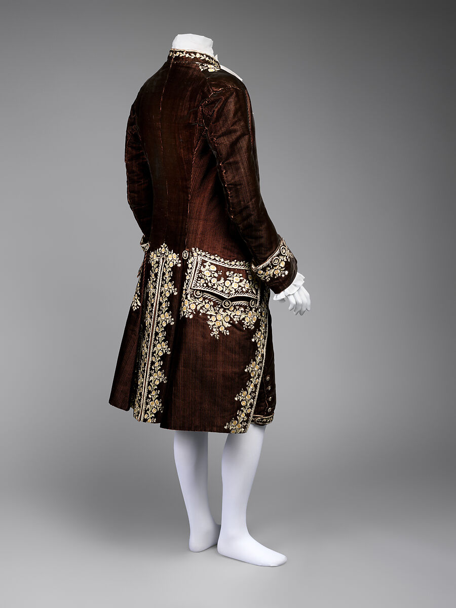 Court suit, silk, French