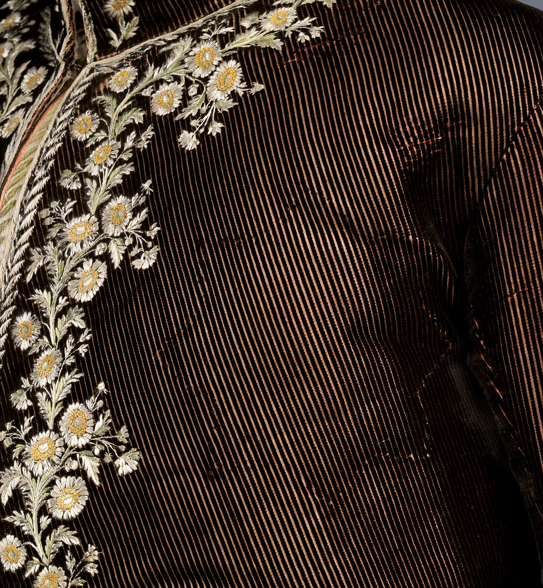 Court suit, silk, French