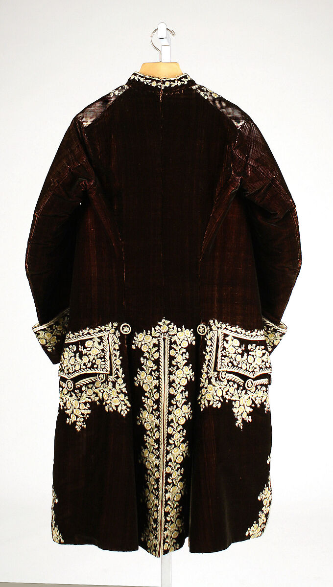 Court suit, silk, French