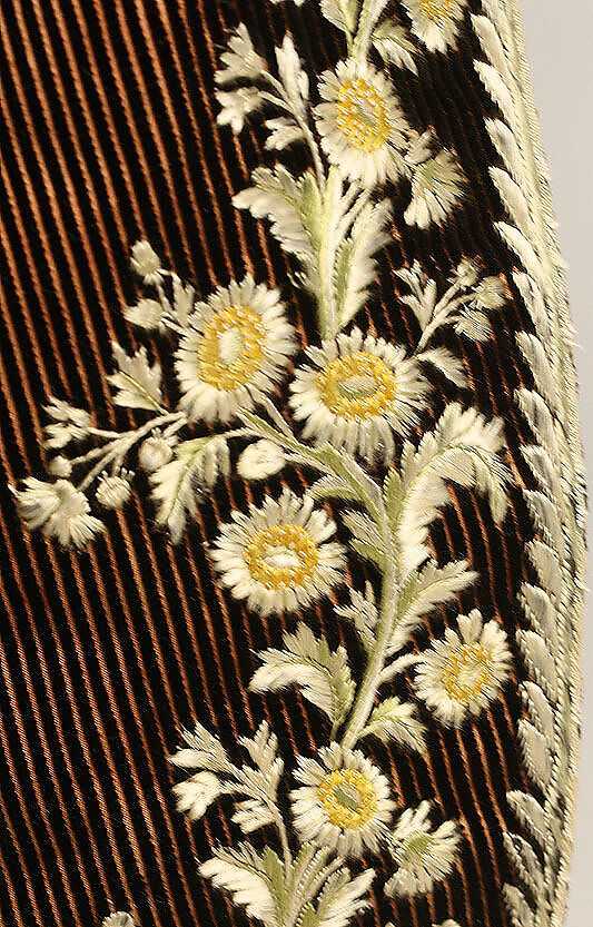 Court suit, silk, French