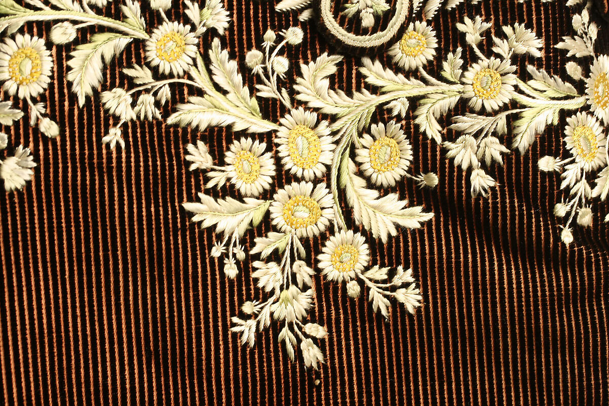 Court suit, silk, French