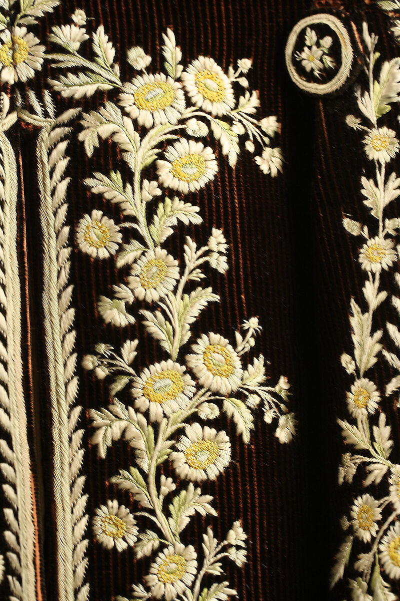 Court suit, silk, French