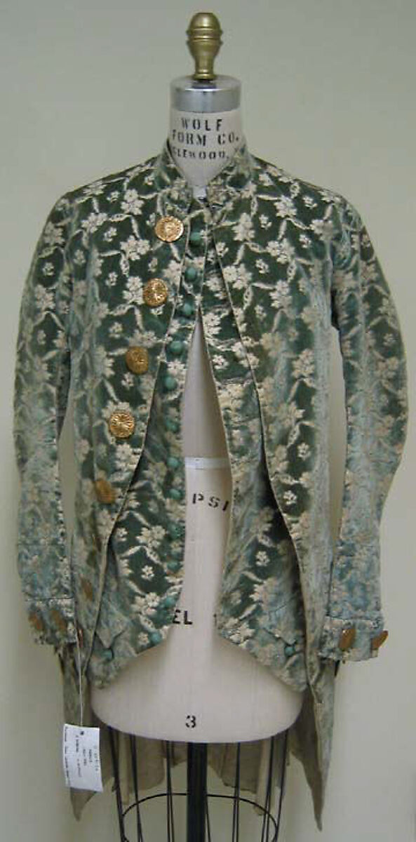 Suit, silk, French
