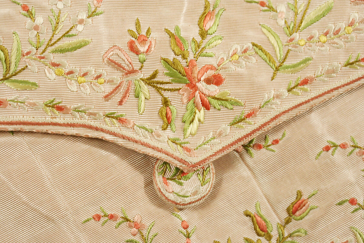 Suit, silk, British
