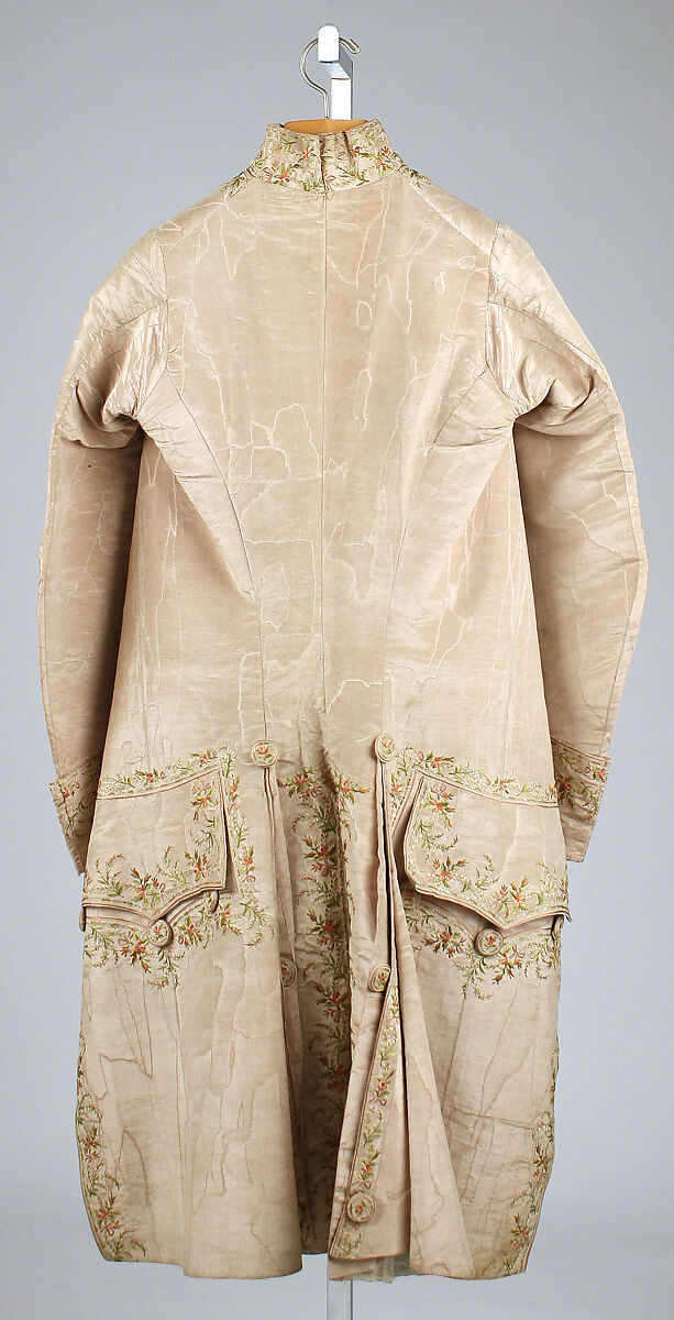Suit, silk, British