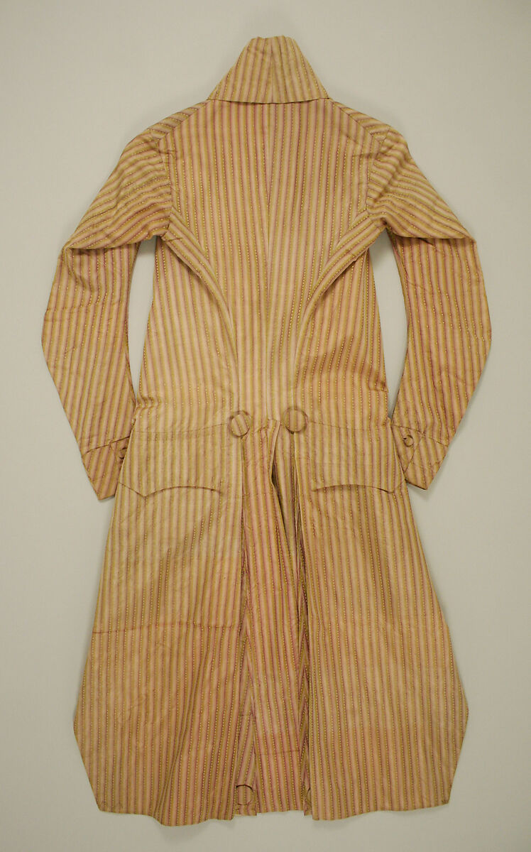 Coat, silk, French