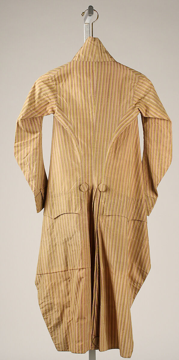 Coat, silk, French
