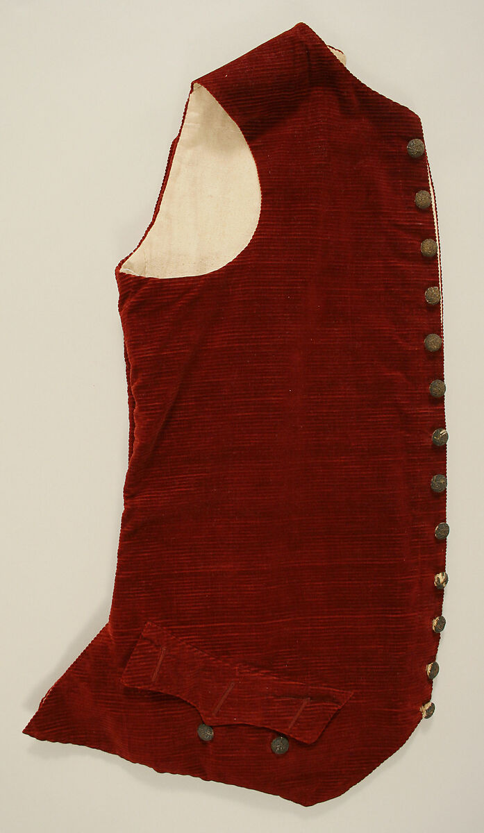 Suit, cotton, metallic thread, British