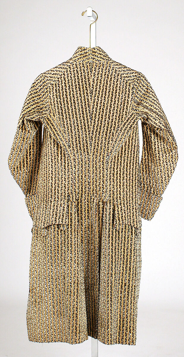 Coat, silk, French