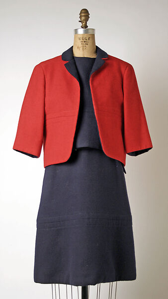 "Gavroche", House of Dior (French, founded 1946), (a–c) wool, French 