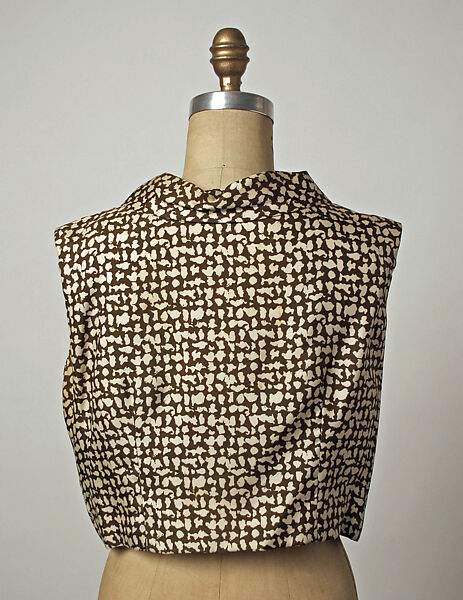 Blouse, House of Balenciaga (French, founded 1937), silk, French