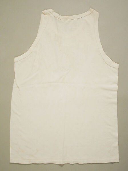 Athletic shirt, cotton, American or European