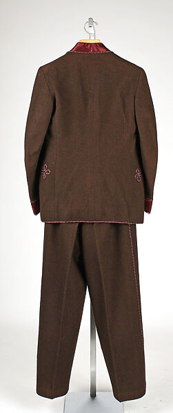 Ensemble, wool, silk, French