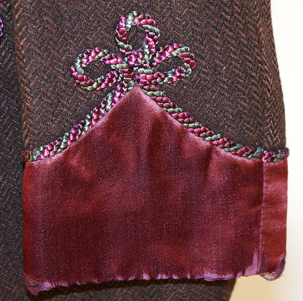 Ensemble, wool, silk, French