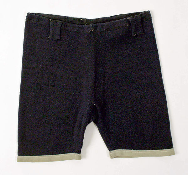 Two-piece bathing suit, Brooks Brothers (American, founded 1818), wool, American