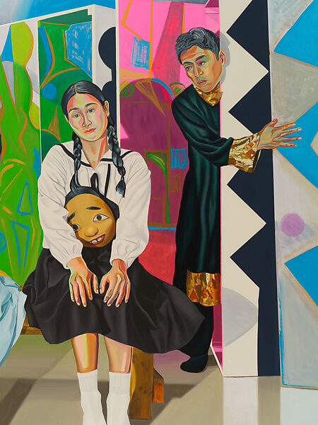 Shin-Myong, Someday in Spring, Dress Rehearsal, Aliza Nisenbaum (Mexican, born Mexico City 1977), Oil on linen