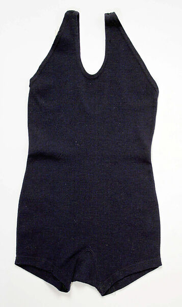 Bathing suit, wool, American