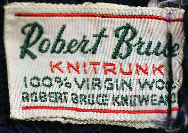 Bathing suit, wool, American