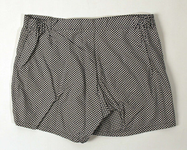 Bathing trunks, Brooks Brothers (American, founded 1818), cotton, rayon, nylon, American