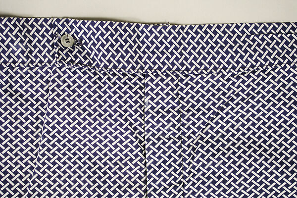 Bathing trunks, Brooks Brothers (American, founded 1818), cotton, rayon, nylon, American