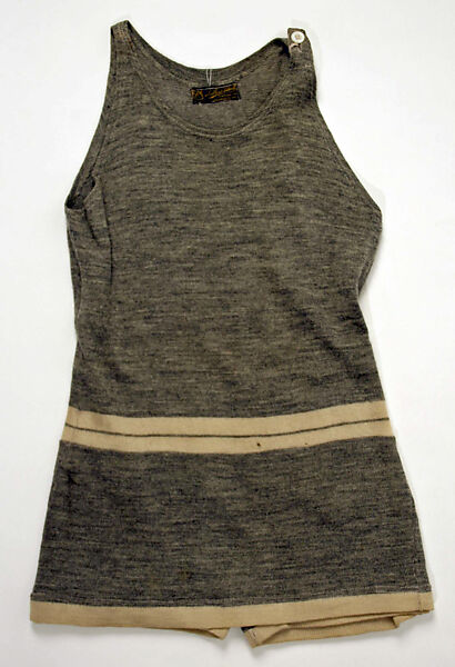 Bathing suit, wool, American