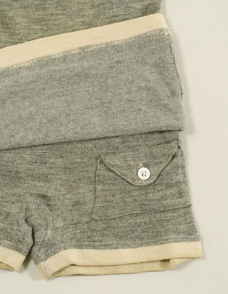 Bathing suit, wool, American