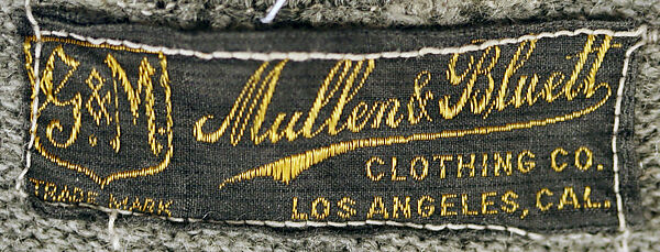 Bathing suit, wool, American