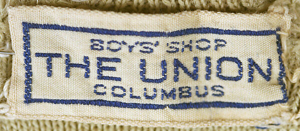Bathing suit, wool, American