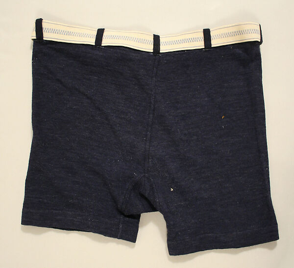 Bathing trunks, wool, cotton, American