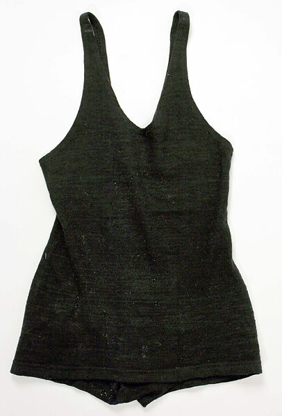 Bathing suit, wool, American