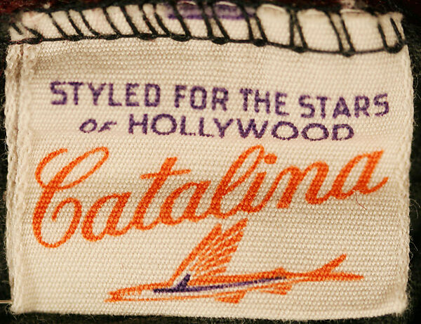 Bathing trunks, Catalina Sportswear (American, founded 1907), wool, American