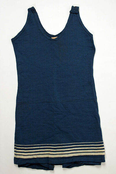 Bathing suit, wool, American