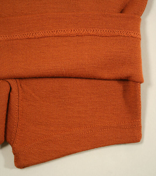 Bathing suit, wool, probably American