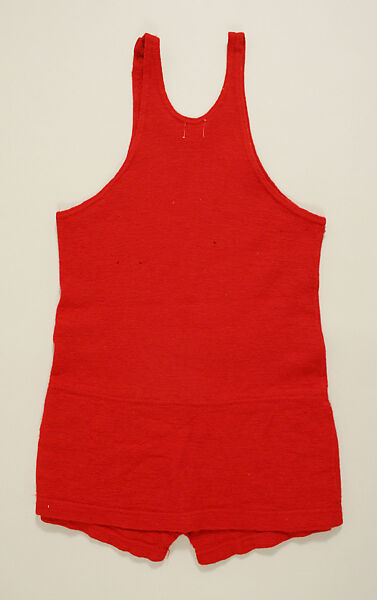 Bathing suit, wool, American