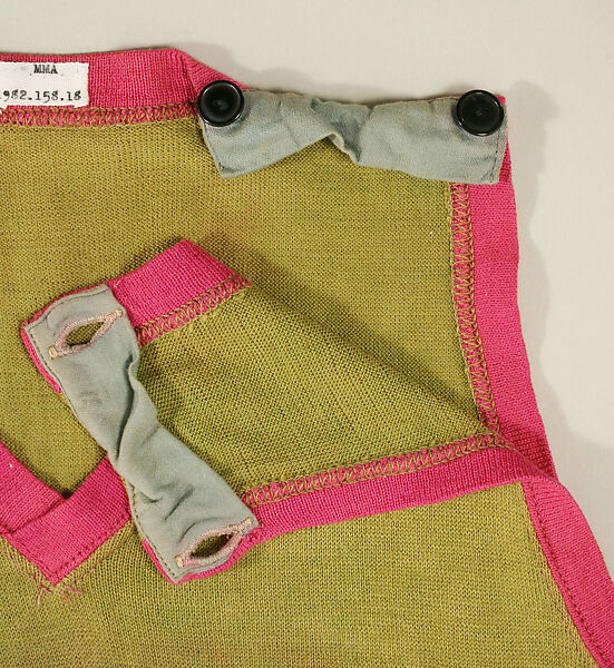 Bathing suit, wool, American