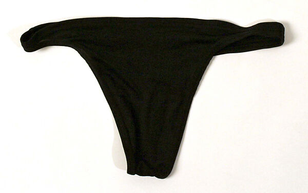 "The Thong", Rudi Gernreich (American (born Austria), Vienna 1922–1985 Los Angeles, California), nylon, American