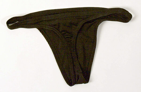 "The Thong", Rudi Gernreich (American (born Austria), Vienna 1922–1985 Los Angeles, California), nylon, American