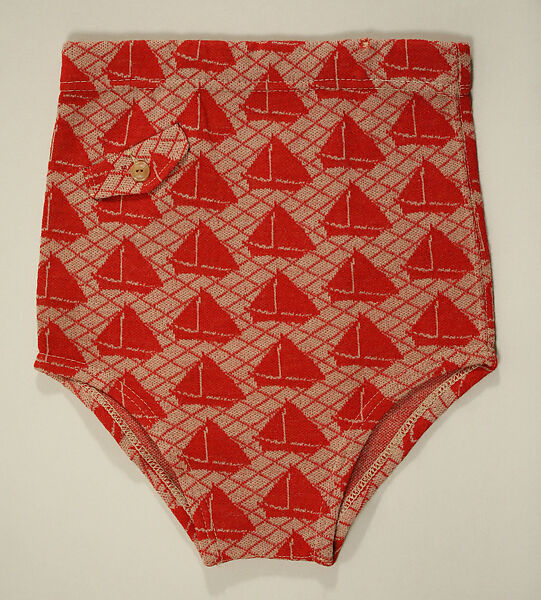 Bathing trunks, wool, American 